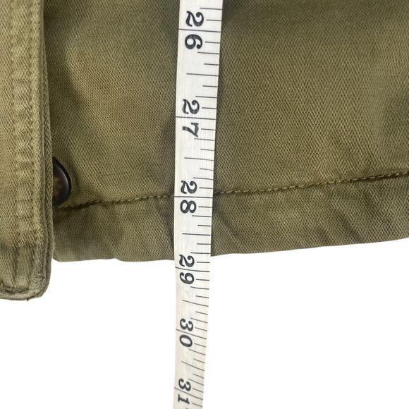 Lucky Brand Safari Utility Vest Women’s L Military Drawstring Waist Street Wear - Picture 12 of 14